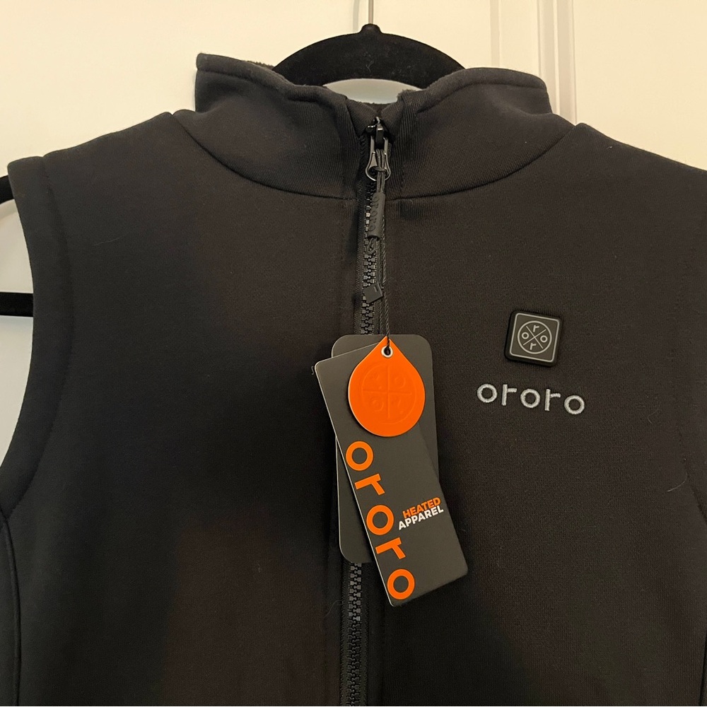 Ororo Women's Black Heated Vest